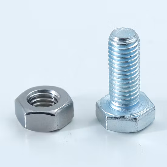 Aço inoxidável/Scm435 Fixador de Parafuso de Cabeça Hexagonal DIN931 Bolzen Todos os Estilos de Parafuso Parafuso Tc de Alta Resistência Porca Arruela A358 Noten Parafuso Fixo